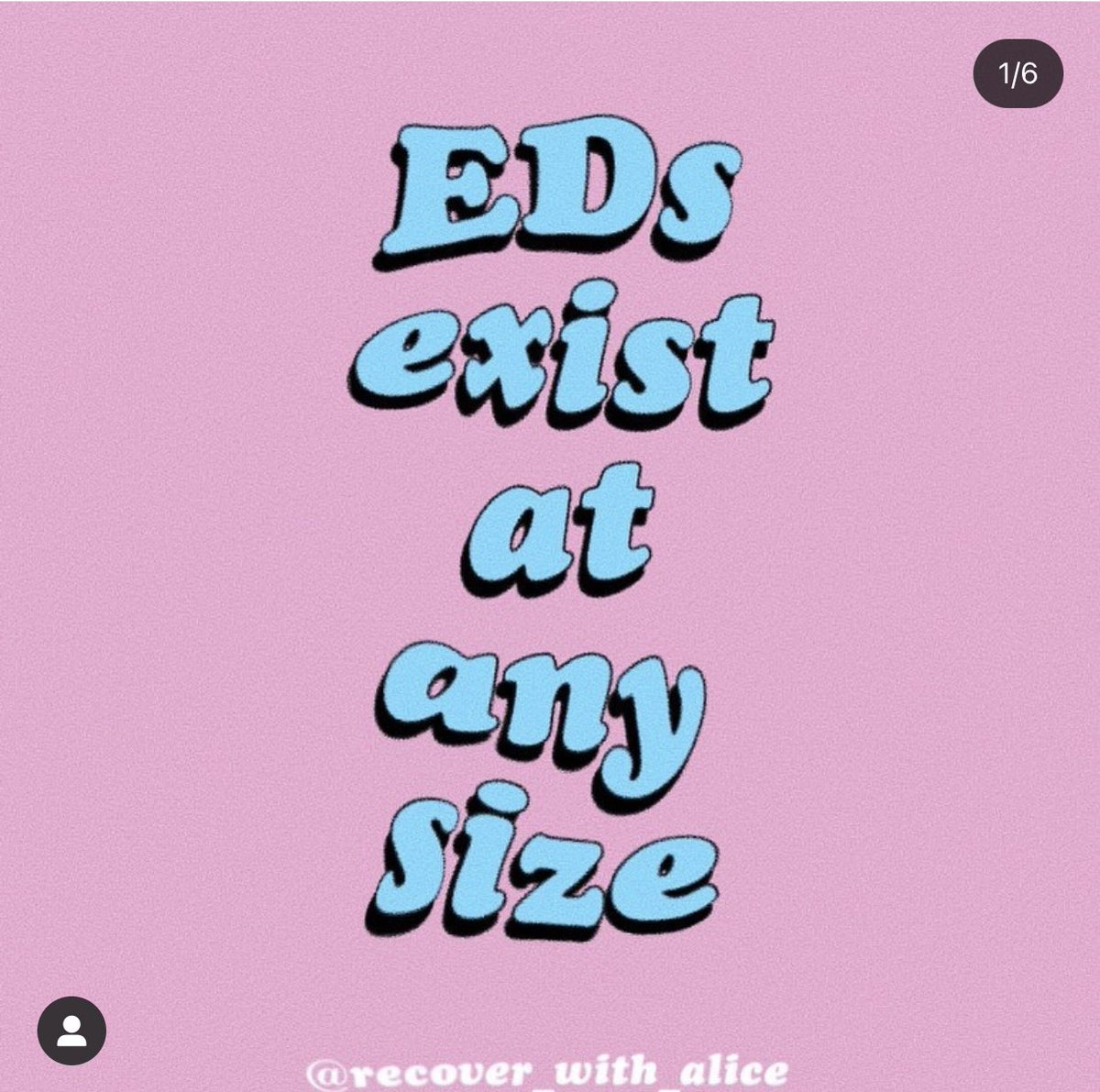 aliciawrd's tweet photo. TW? This is so important and not discussed enough: EDs are mental, not physical!! ✨ https://t.co/KCYjMSvVgR