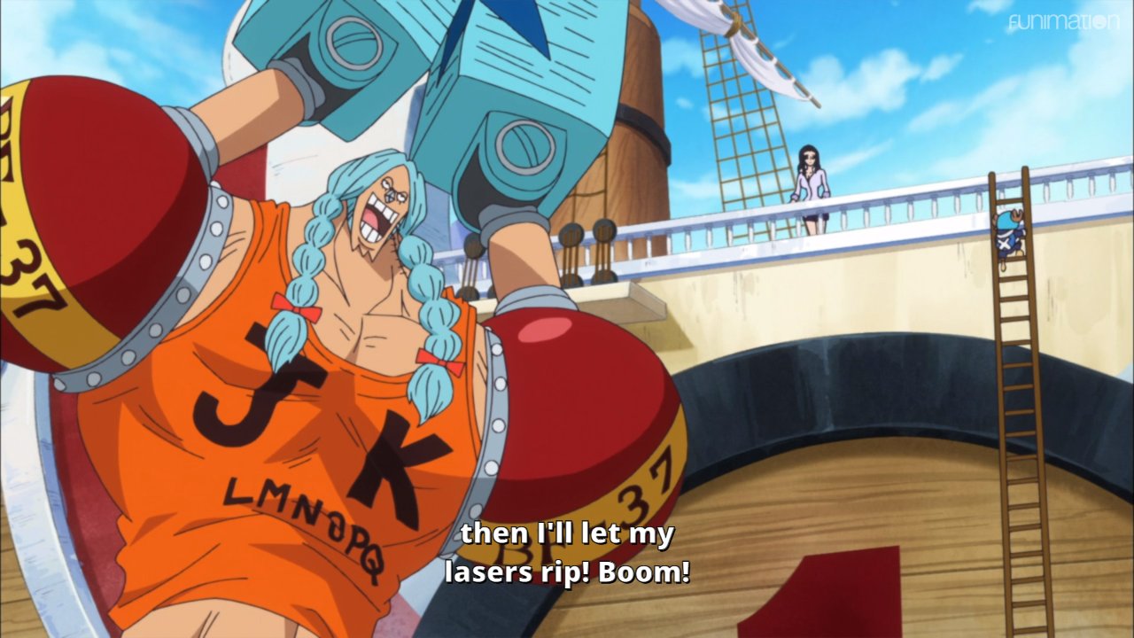 One Piece Start Your Week Off In A Super Way With Franky Via Episode 630 T Co Ybucpmoszm Twitter