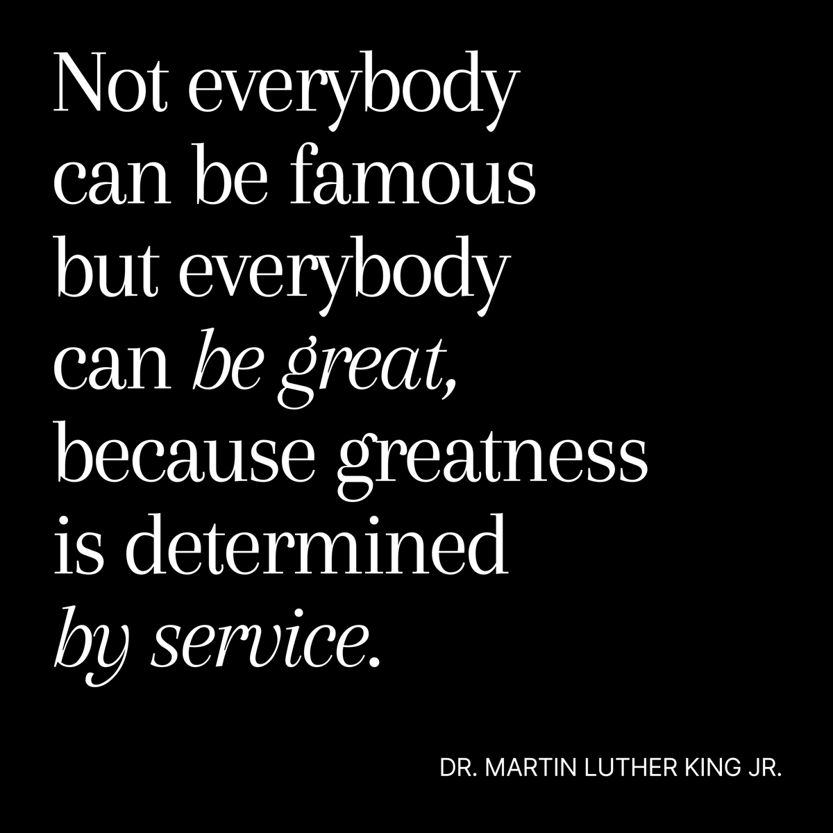 EmersonClean's tweet photo. Today, we remember and honor the work of Dr. Martin Luther King Jr. and his unshakeable commitment to serving others. #MLKDay https://t.co/irgPfQKOU9