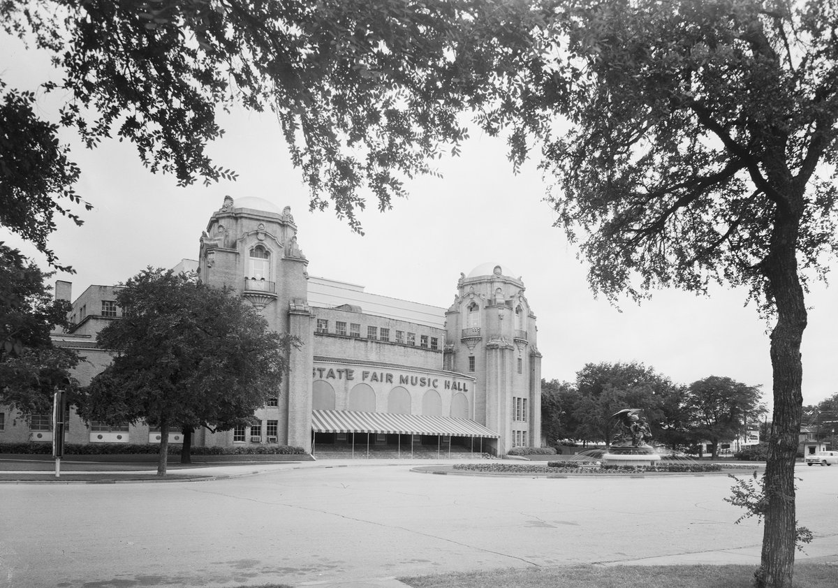 Dr. Martin Luther King Jr. spoke in the Fair Park Music Hall on January 5, 1963, a time when Dallas was still segregated. The crowd inside the Spanish Romanesque building numbered more than 2,500 people.:  @spcouta