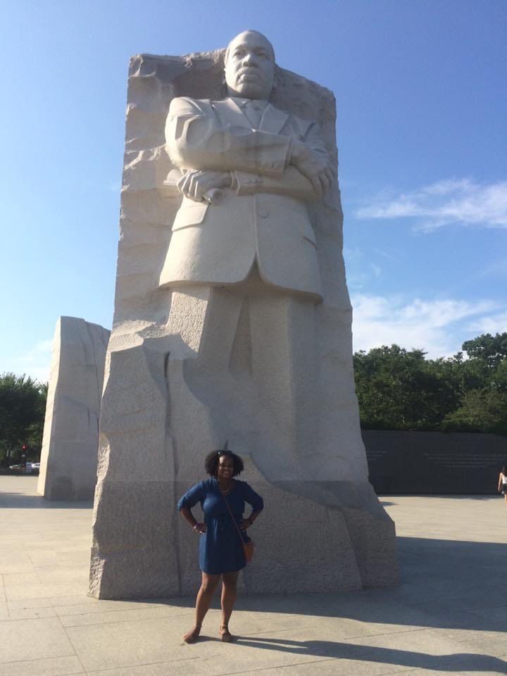 Katiera_Winfrey's tweet photo. “I have decided to stick with love. Hate is too great a burden to bear.” - Martin Luther King Jr. 

#DCStatue #MLKBirthHome #MLKDay https://t.co/UvVFtM3c2x