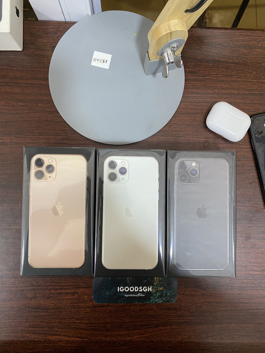 igoodsghana's tweet photo. Guys pls kindly help me retweet
Iphone 11 Pro 64gig 5500ghc
Iphone 11 Pro 256gig 5800ghc
New in box sealed fully unlocked
Call or whatsapp 0209522979
Visit us in Abossey Okai Zongo Junction Bus Stop or search igoodsgh on google map. #igoodsgh #apple #ghana #accra #covid19 #iphone https://t.co/uocUoZBadB