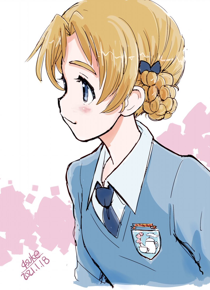 オレンジペコちゃん ガルパン版深夜のお絵描き60分一本勝負 ガルパン版深夜の 4sukeのイラスト