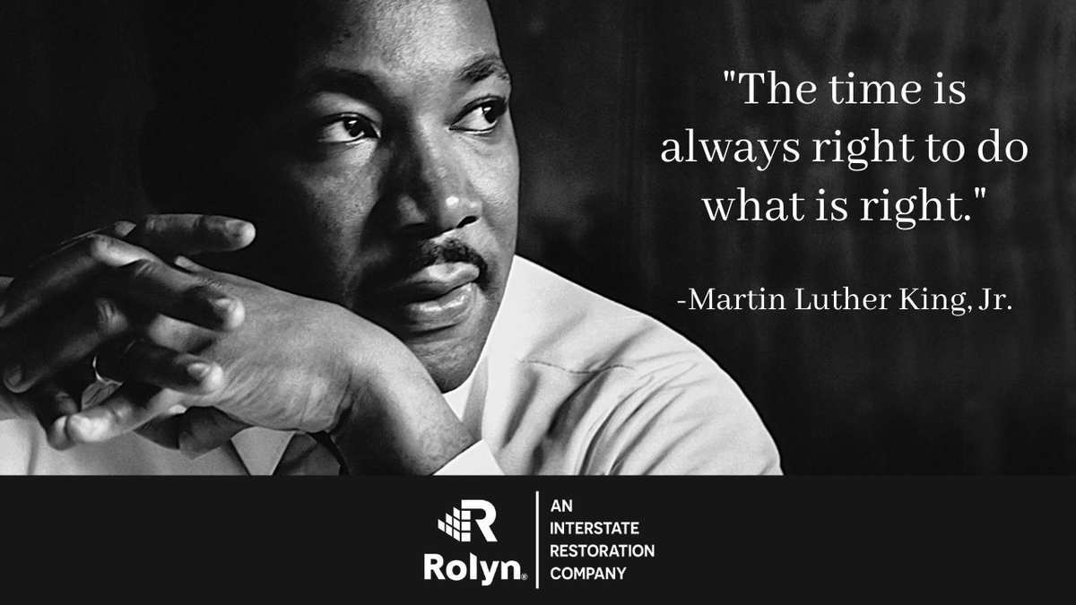 RolynCompanies's tweet photo. Rolyn is proud to honor the life and legacy of Dr. Martin Luther King, Jr. https://t.co/OqQz0pMw5p