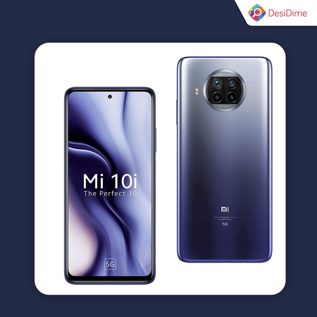 desi_dime's tweet image. Mi 10i 5G 🥳📱
1000 Off on coupon + 2000 Off on ICICI Cards and 10% Off on SBI Cards 
Offer Valid from 19th - 23th Jan😍
bit.ly/3qCnmwx

#mi10i5g