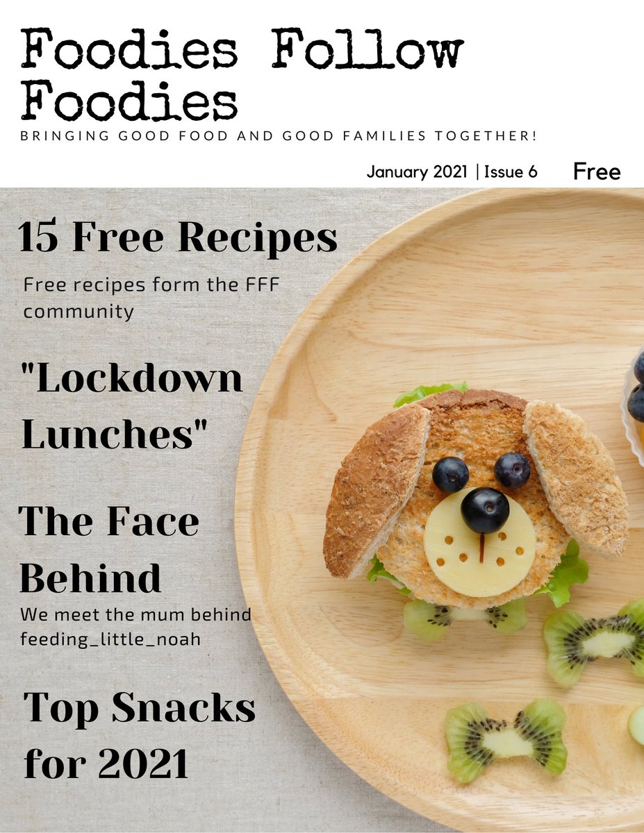 Have you read our January FREE children’s food E-Mag? bit.ly/FFFJan21