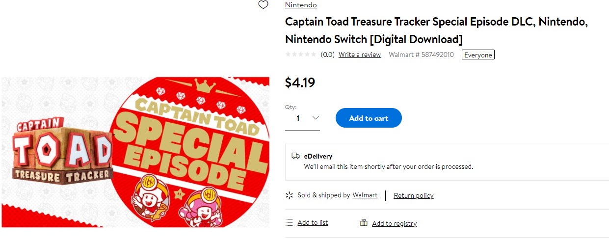 captain toad digital download