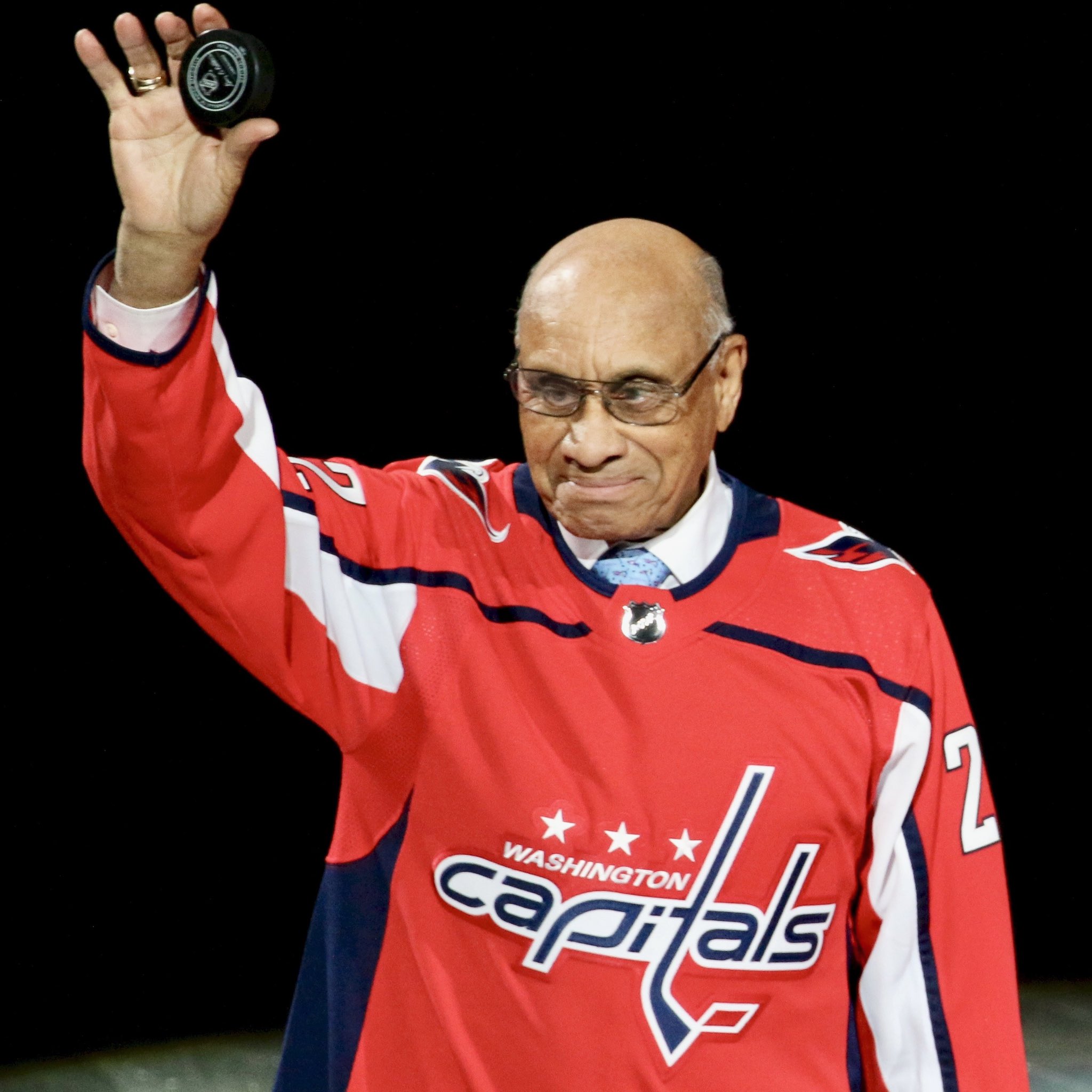 Capitals to wear special helmet decals honoring Willie O'Ree