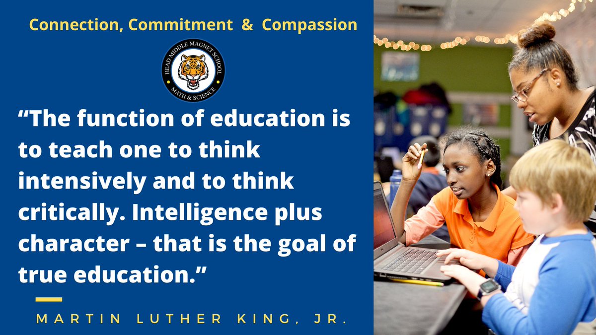 Today is a day to remember a great man whose words and actions continue to inspire generation after generation. <a href="/TonjaLWilliams/">Dr. Tonja L Williams</a> <a href="/MetroSchools/">Metro Schools</a>