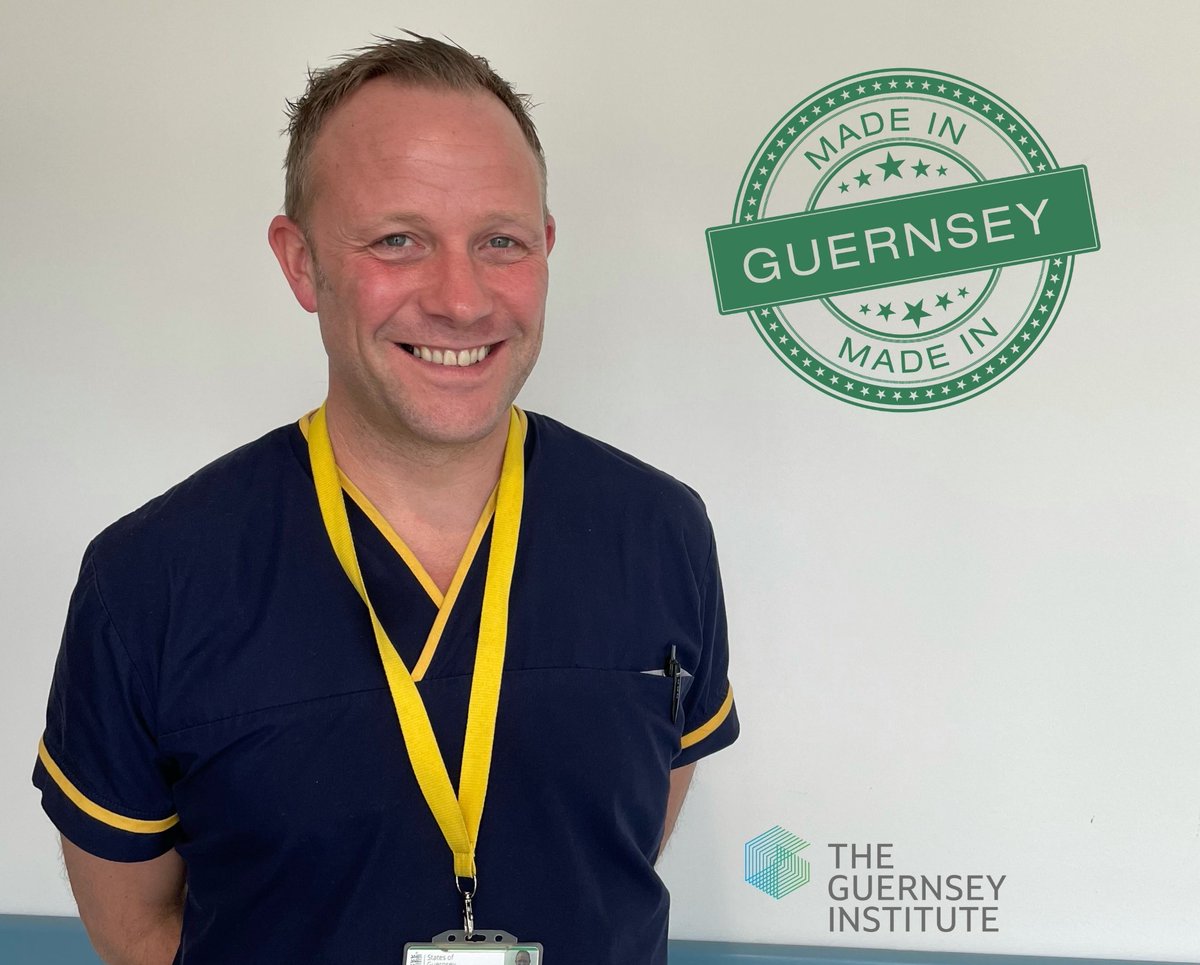 Gary Whitwam moved to the island in 2000 to finish his nurse training <a href="/theinstitutegg/">The Institute - Inactive</a>. He qualified as a registered nurse in 2003. Fast forward 18 years, and now he is the Lead Nurse for the acute inpatient wards. The island is one excellent nurse richer. #MadeinGuernsey.