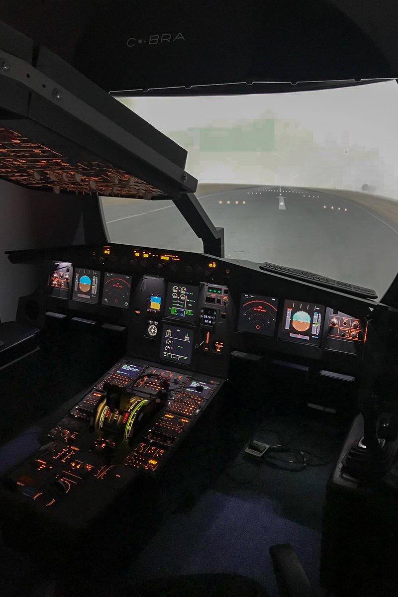 aviatett's tweet photo. We pleased to announce that we are delivering a A320 Simulator and Visual System to Leading Edge Flight Training at Glasgow Airport.

@aviatett 
@Leading Edge Flight Training - Glasgow https://t.co/9Skam3ooMC