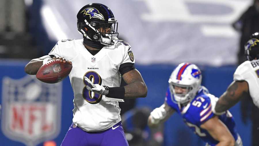 JoePompliano's tweet photo. After Lamar Jackson left the game with a concussion, Bills fans started donating $8 to his favorite charity.

Less than 48 hrs later, $300,000 has been donated.

The donations will help feed more than 2,000 kids while schools are closed due to COVID-19.

Bills Mafia is the best. https://t.co/ICacyoFbmH