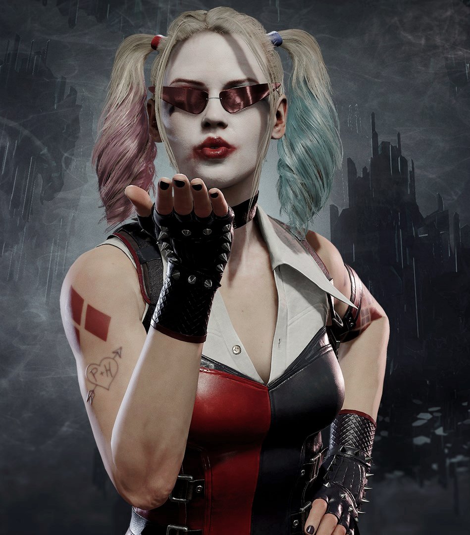 bestofvidgames's tweet photo. mortal kombat 11 — cassie cage (harley quinn skin) https://t.co/RIbiFZek9j
