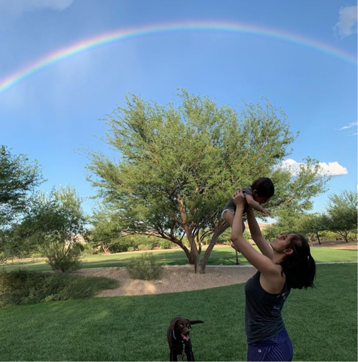 MountainsEdgeLV's tweet image. Somewhere under the rainbow in Mountain’s Edge. (chaorealestate – Instagram)