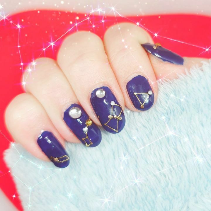 星座ネイル 星座ネイル