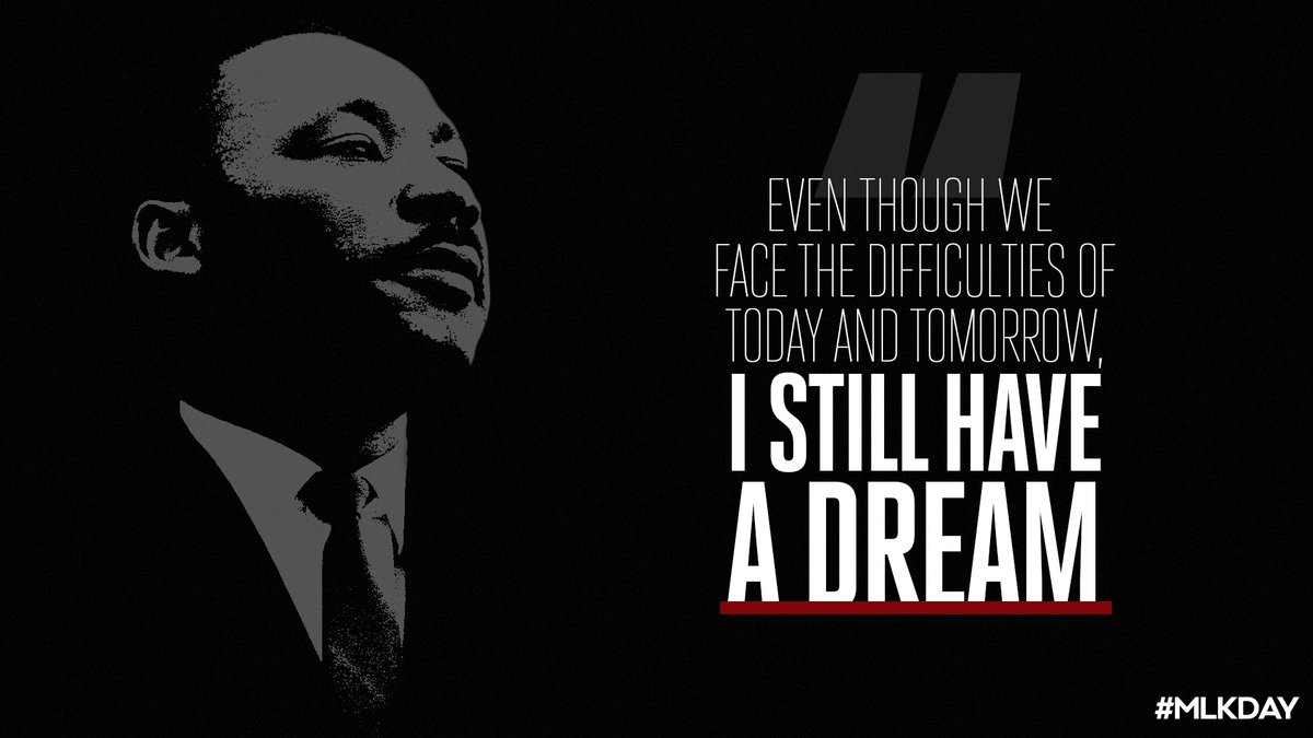 We honor and learn from the life, the legacy and the work of the great Dr. Martin Luther King Jr. #MLKDay
