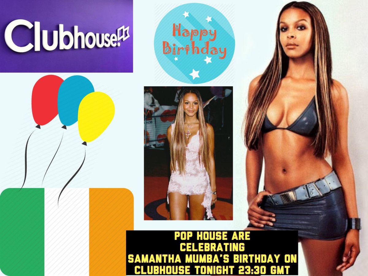 itsNayvee's tweet photo. Happy Birthday @samanthamumba1 Tonight We celebrate you ,mumba & pop fans join us while deep dive into her career & remanence on the music and career highlights | #ClubHouseApp #Samanthamumba #popfans #popculture #Ireland #popmusic #PopHouse https://t.co/3urzQA3ZDu