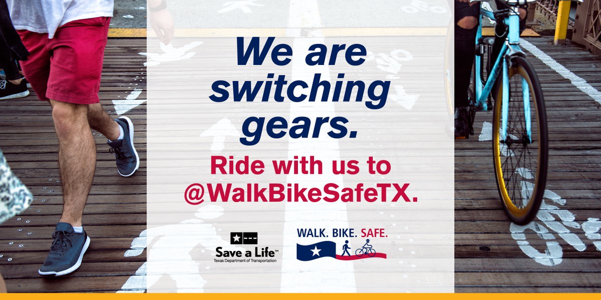 ShareTheRoadTX's tweet photo. Ride on over to @WalkBikeSafeTX so you don’t miss out on bike safety information. 🚲 https://t.co/wA5accVE15