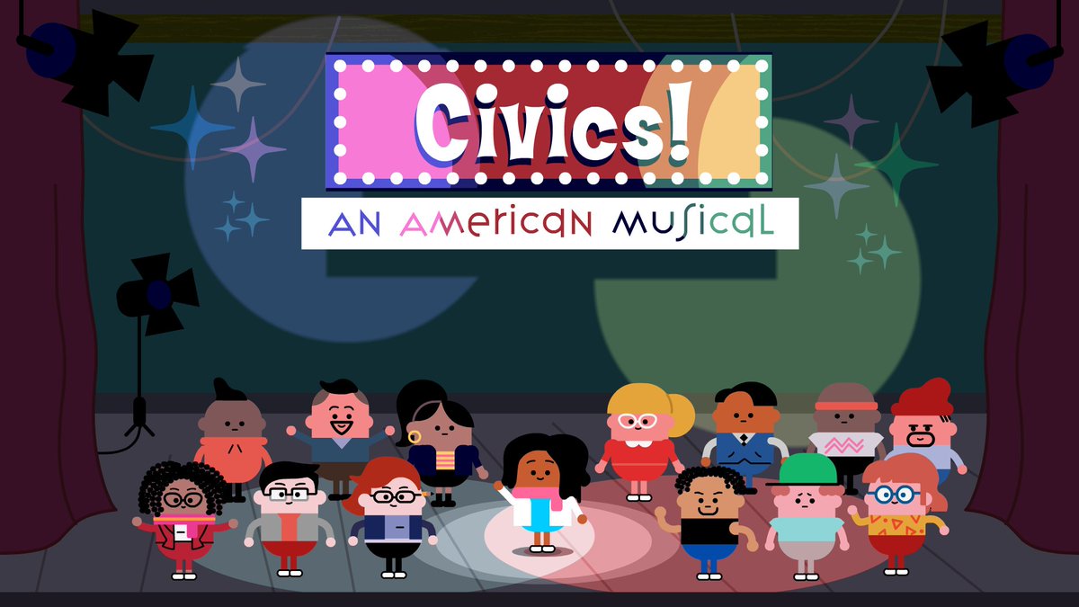 FVStudioBoston's tweet photo. Show your students the power of everyday citizens in creating change with Civics! An American Musical! Now on #FVGames, this middle school civics learning games features a comprehensive list of educator resources to help you integrate into your classroom: https://t.co/Bi1rrj69Kx https://t.co/pJZ3dqko7D