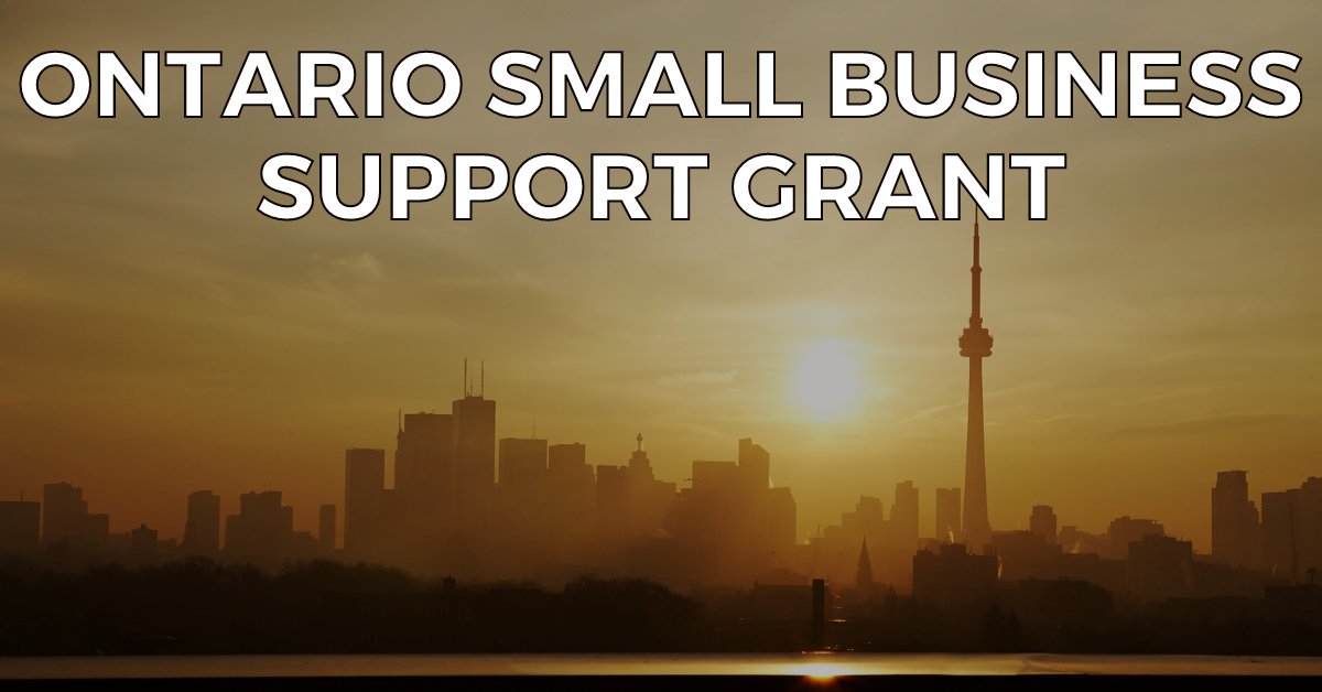 OBIAA_'s tweet photo. Applications are now open for the new Ontario Small Business Support Grant. 

The grant will provide up to $20,000 for eligible small businesses affected by the Provincewide Shutdown.

Apply here: ▶️ https://t.co/uwwaCbKIj5 https://t.co/zuYOt2KqtI