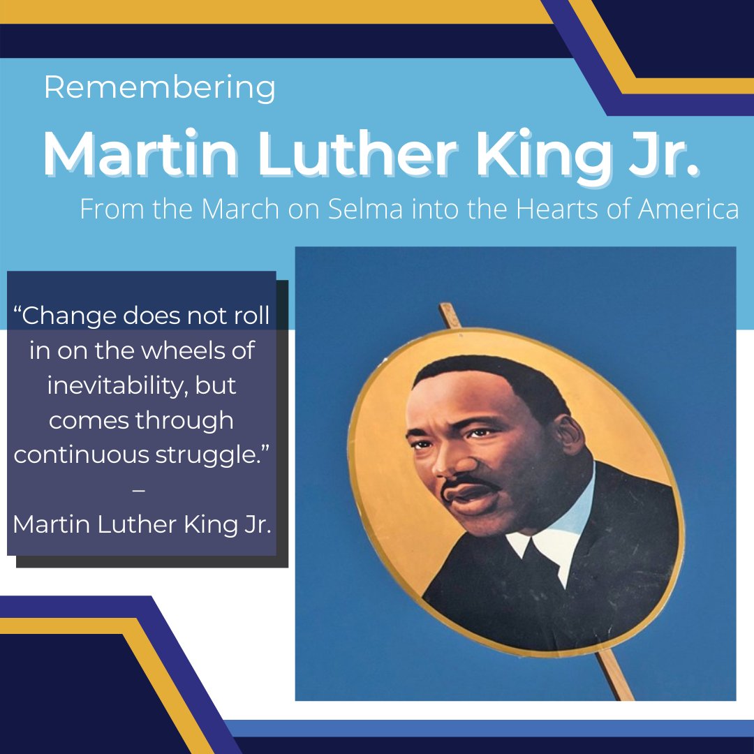 GraysonCottages's tweet photo. "Change does not roll in the wheels of inevitability, but comes through continuous struggle" - MLK https://t.co/pfHl9Zukdy