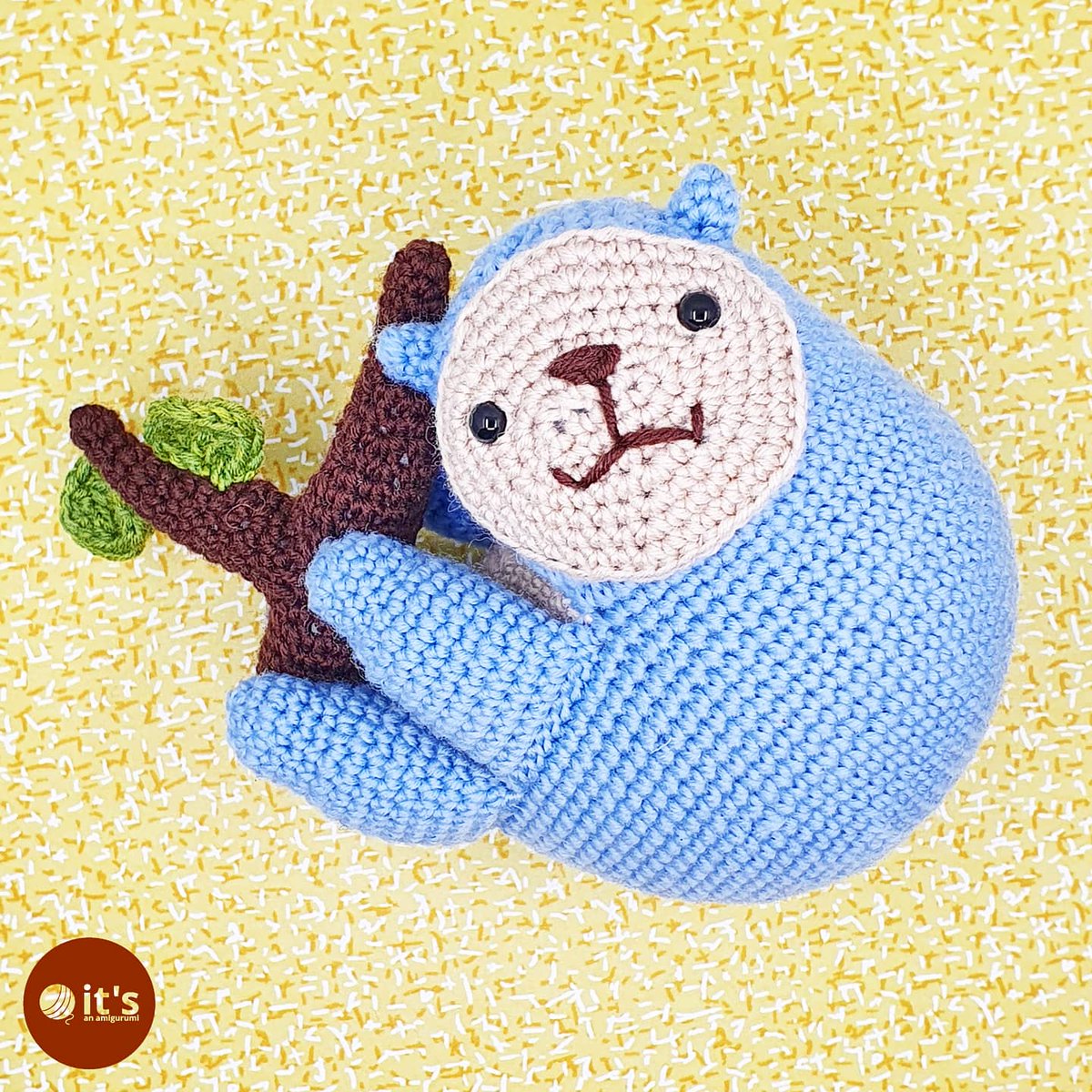 ItsAnAmigurumi's tweet photo. 𝐅𝐢𝐧𝐧 𝐭𝐡𝐞 𝐬𝐥𝐨𝐭𝐡 🦥
Pattern by @irenestrange
#zoomigurumi
Vol. 6
#crochet #book #amigurumi #pattern #diy #cute #toy #creative #hobby #wool #selfmade #häkeln #selbstgemacht #amigurumi #anleitung #itsanamigurumi #kreativ #wolle #yarn #creative
@lanagrossa #coolwool 🧶😍 https://t.co/S0hvJ145Nd