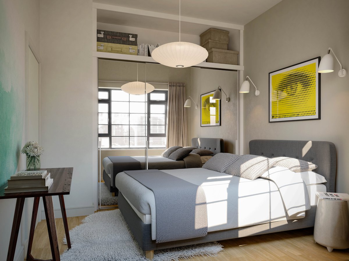 elementstudiosc's tweet image. Zingy yellow colour pop &amp;amp; a little inspo for Pantone 2021 colours.. Project was show-flats in a converted factory aimed at yonger buyers. We used vintage &amp;amp; re-upholstered - demonstrating style doesn't have to be expensive. 

#interiordesigner #showflat #pantone2021 #sustainable