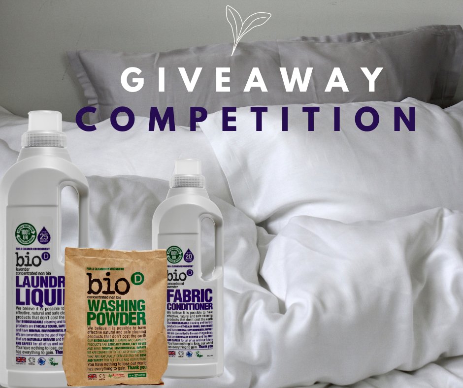 Ethical Bedding (@ethicalbedding) on Twitter photo #BlueMonday? Not here! We've teamed up with
<a href="/thebiodcompany/">The Bio-D Company</a> to give you the chance to WIN an organic duvet set +2 pillowcases & a Bio-D laundry bundle!
TO ENTER:
1️⃣ Like, RT this post & tag your eco-buddy
2️⃣ Follow <a href="/thebiodcompany/">The Bio-D Company</a>
Competition closes 25th Jan. T&C's apply #BlueMonday? Not here! We've teamed up with
<a href="/thebiodcompany/">The Bio-D Company</a> to give you the chance to WIN an organic duvet set +2 pillowcases & a Bio-D laundry bundle!
TO ENTER:
1️⃣ Like, RT this post & tag your eco-buddy
2️⃣ Follow <a href="/thebiodcompany/">The Bio-D Company</a>
Competition closes 25th Jan. T&C's apply
