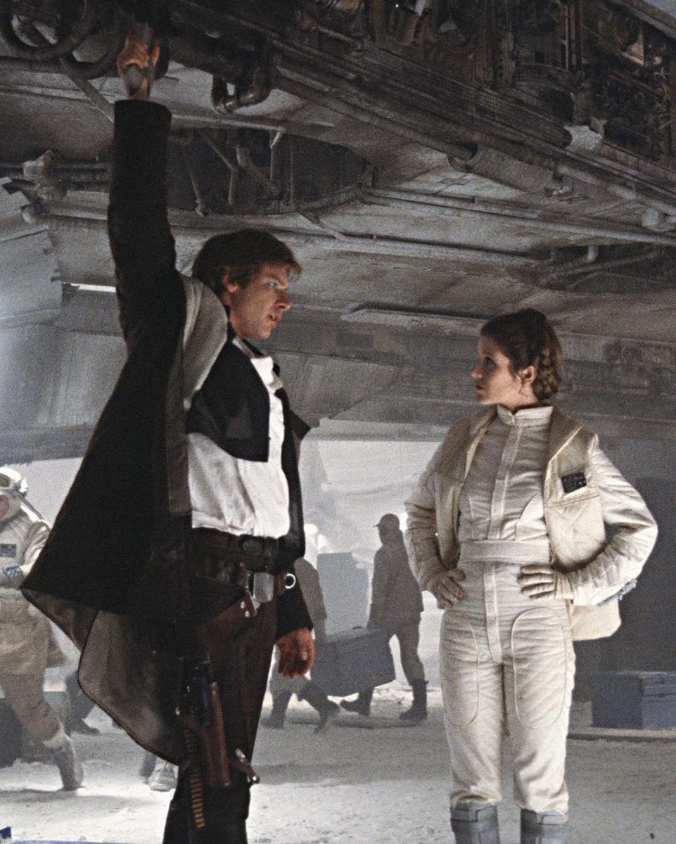 StarWarsSpain's tweet photo. La princesa y el sinvergüenza. https://t.co/zyh9ihMIrL