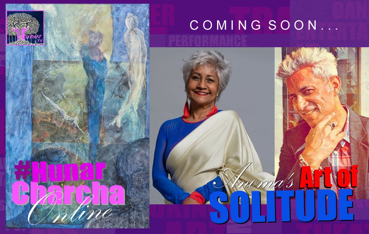 Hunar_TV's tweet image. C O M I N G    S O O N . . .

In #HunarCharcha Online we catch up with #AnomaWijewardene #SriLanka's best-known #artist whose latest works created during the #pandemic were showcased at #SriLankaDesignFestival #SLDF2021 She will be talking with #HunarTV co-founder @i_dhirajsingh
