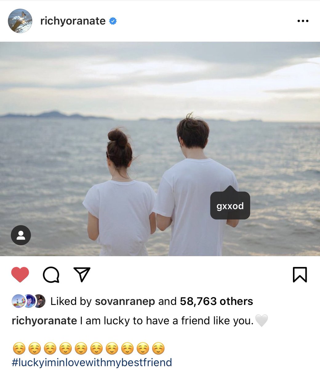 ชอบแท็กน้อง 🧡 #luckyiminlovewithmybestfriend  ชอบความเป็นเพื่อน เพื่อนรักเพื่อนกลายเป็นเพื่อนสนิทมันคงอยู่ตลอดไป 👍🏻👏🏻
  #ริชชี่ที่แปลว่าแฟนก็อต