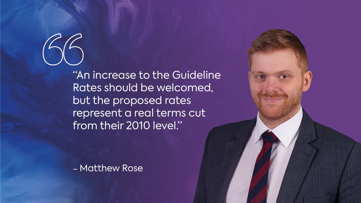 ClarionCosts's tweet photo. The CJC has announced its recommendations for guideline hourly rates. @MRoseClarion considers the impact on solicitors practicing outside London #Law #Litigation #legal #legalcosts 

https://t.co/95gerGwC6W https://t.co/BsJ9xGXcJL
