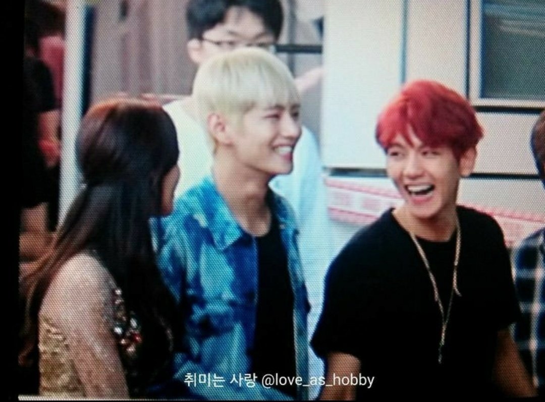 One of the most iconic duos in Kpop...Baekhyun and V