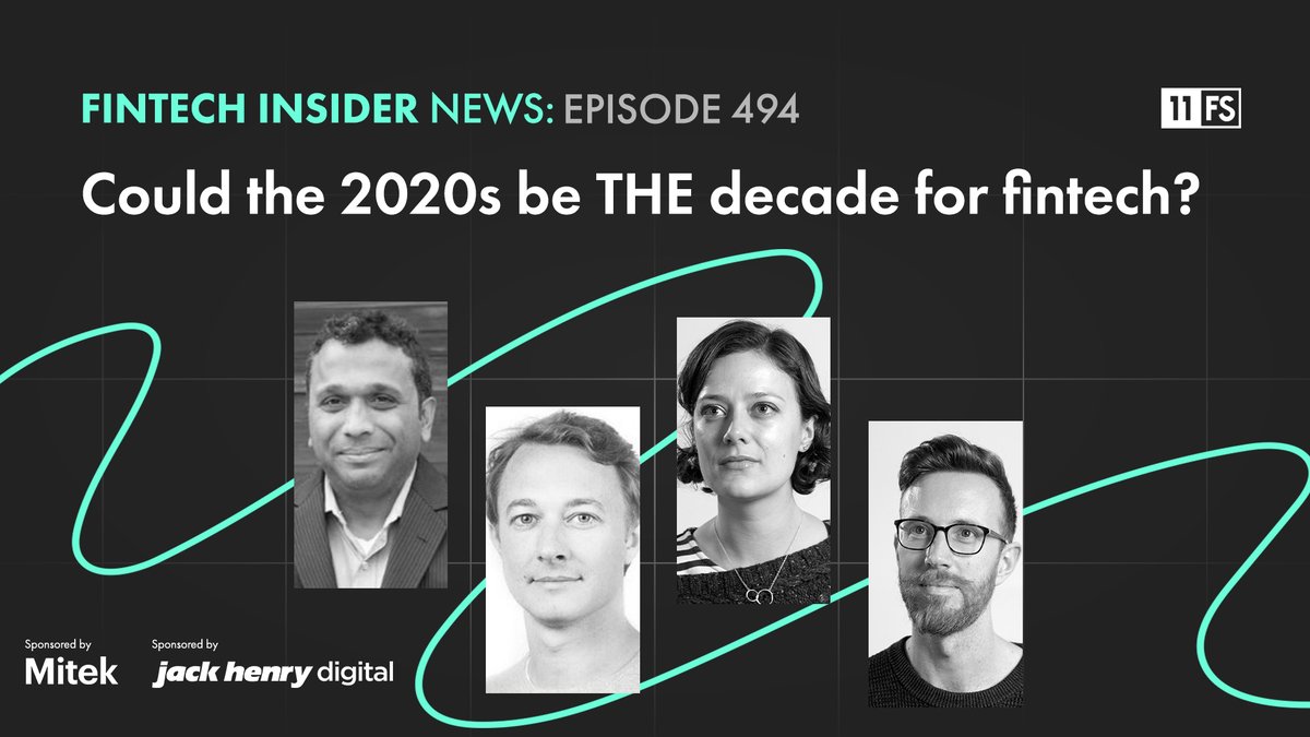FintechInsiders's tweet photo. https://t.co/UYgoR94jLt
@SyTaylor and @SarahKociansk are joined by @shamir_k, co-founder of @simple and Bradley Riss, CCO of @Checkout to discuss:
❌ BBVA pledges to close Simple Finance
💰 Checkout becomes Europe’s most valuable fintech
💔 Visa and Plaid abandon merger plans https://t.co/9Kzwcmxn6H