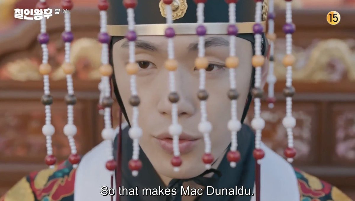 dramachingggu's tweet photo. #MrQueenEp12 This episode give me two major expression : 😂😂😂 and 😮😮😮 . I seriously laughed very loud during entire episode, but the ending giving me goosebumps. Who the hell did  that to our King 😭? #MrQueen https://t.co/k1BVEsNWL2