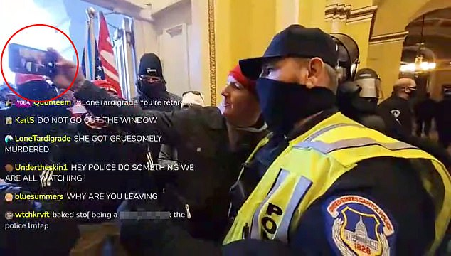 ARRESTED: Robert Bauer from Kentucky claims as he entered the building a Capitol cop shook his hand and said 'this is your house now.' The officer then repeated the phrase for a second time before giving him a hug. Other Cops took selfies with rioters.  https://www.dailymail.co.uk/news/article-9153249/Cop-told-Capitol-rioter-house-gave-HUG-FBI-affidavit-reveals.html