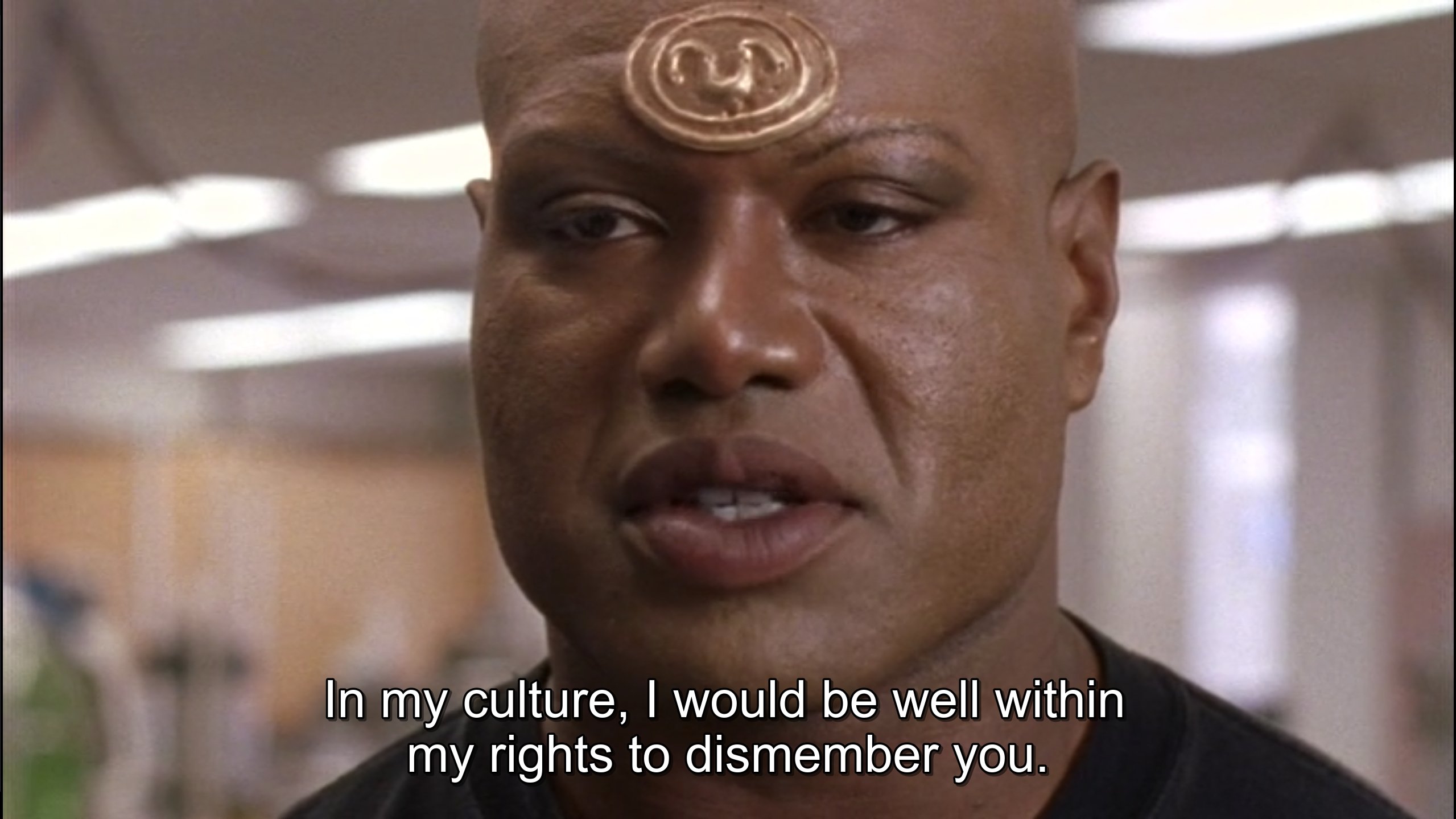 Daily reminder that not only is Christopher Judge perfect as Teal