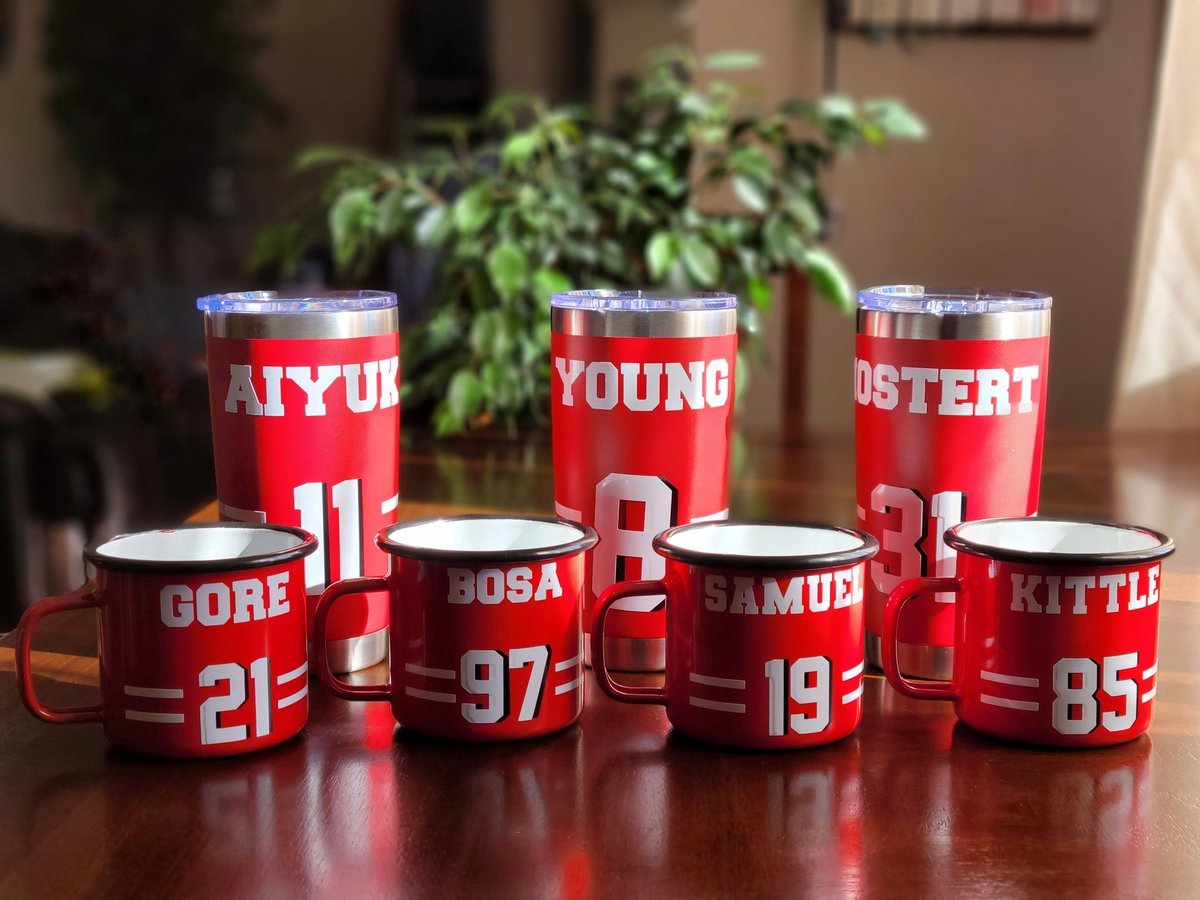 Inspector_Dabit's tweet image. Red Tumblers &amp;amp; Mugs now available. White &amp;amp; Black in too, DM to place your order. *Any Name &amp;amp; Number*

Want a free Mug?? 
RT and Follow me for your chance at a choice of red or white mug! 
2 winners will be picked on Friday 1-22 @ 7:10pm pst
#FTTB instagram.com/faithful_gear/