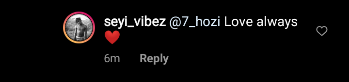 7_hozi's tweet photo. Thanks boss am grateful..I love your sound wen I blow from my side I look forward to working on a song with you @seyi_vibez https://t.co/jKHUUP7f9U