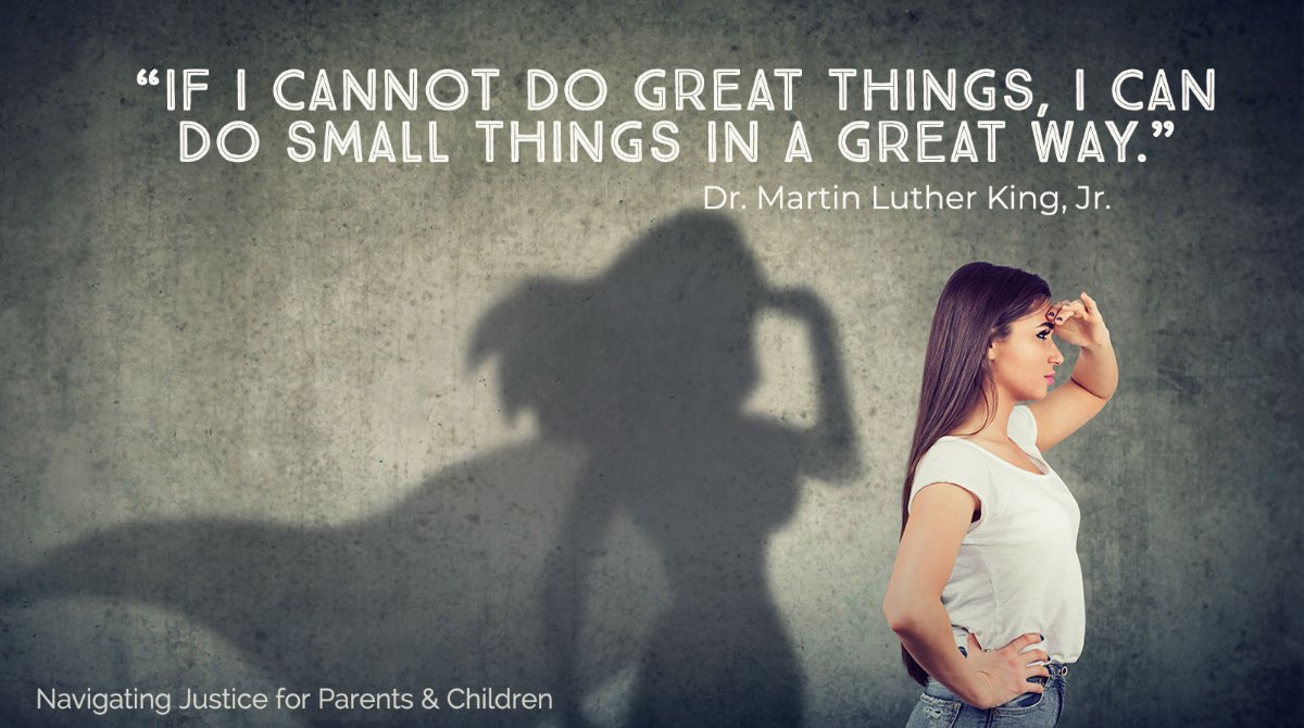 deb_beacham's tweet photo. One of my favorite lessons from #MLK, something I was reminded of today by @cathyheller during the #itsyourturnchallenge. I believe that every time we do something to strengthen the parent-child bond, we are doing a great service to all. #navigatingjustice @NavJustice #risktaker https://t.co/aWvhxzZxHX
