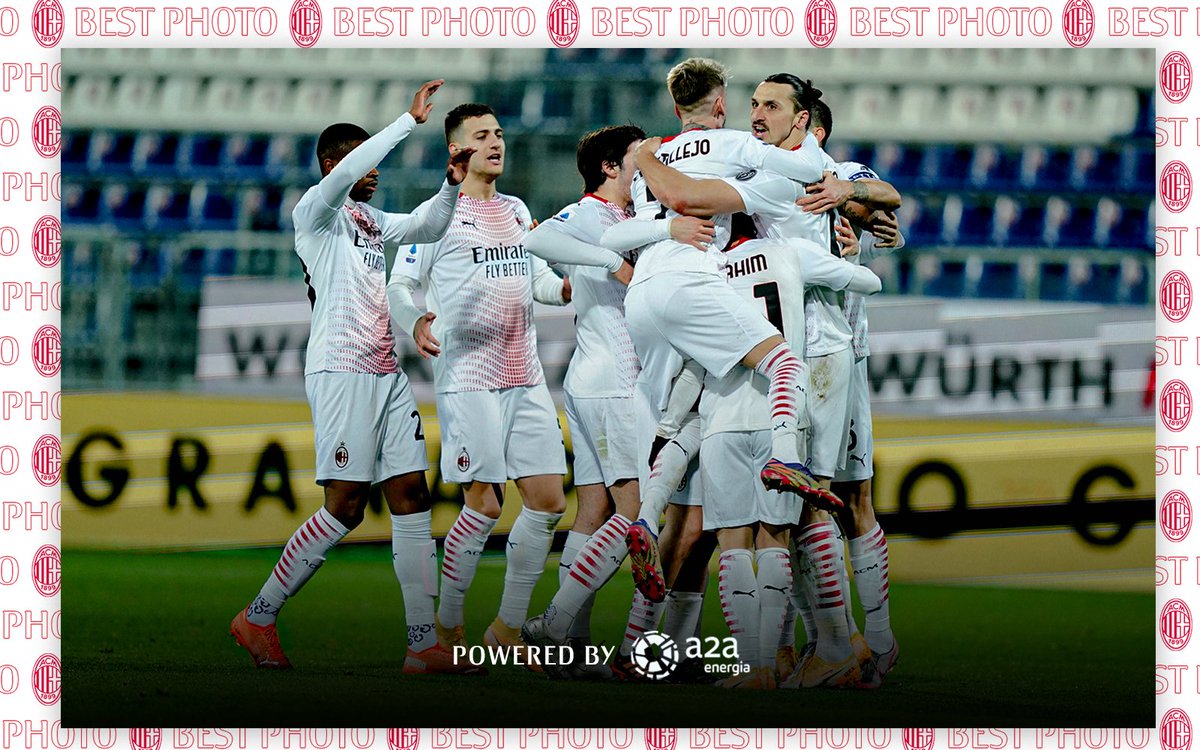 acmilan's tweet photo. New year, same scenes 🤩
Powered by @gruppo_a2a 
#CagliariMilan #SempreMilan https://t.co/YNG0igmpOK