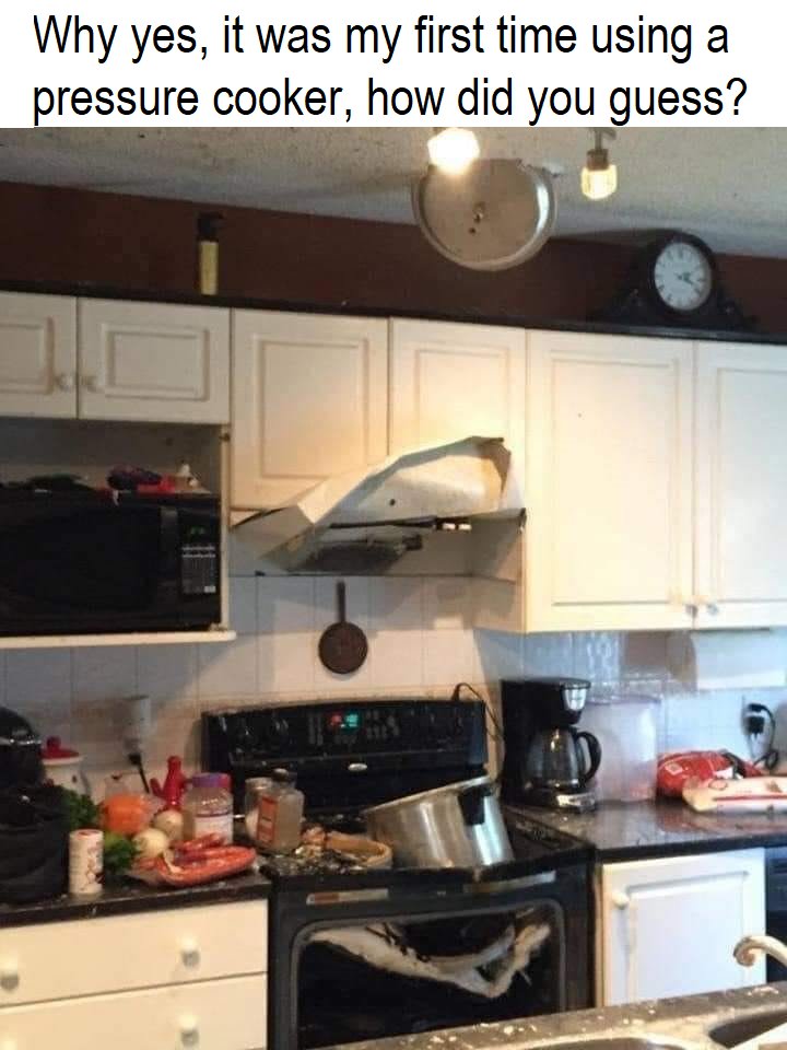 angeladean30's tweet photo. thinking about getting a pressure cooker then i saw this!!!
#Crap90sFootball #notruizing #cookingnightmare https://t.co/7fdNOVXwQV