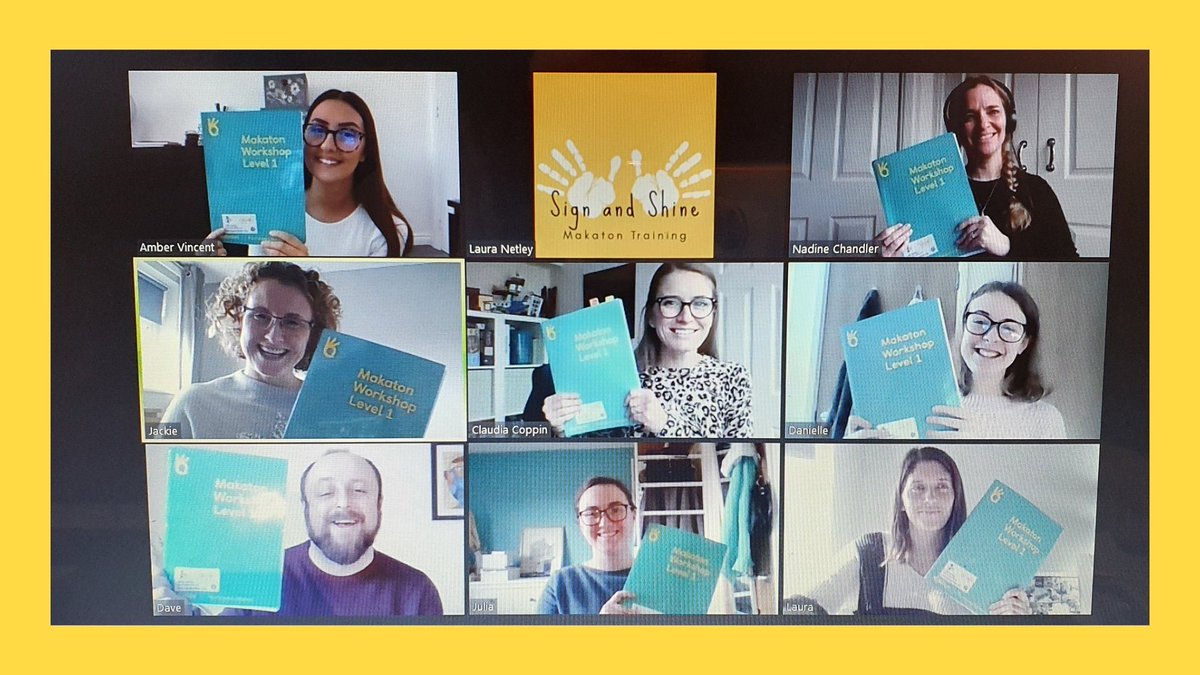 sign_and_shine's tweet photo. Taught this lovely lot at the weekend. Congratulations on completing their Level 1! Looking forward to seeing some of you on Level 2 soon. π
#wetalkmakaton #Makaton #Makatontutor #signandshine #MakatonSigning #communication #aac #sen https://t.co/d9hy5KtM2N