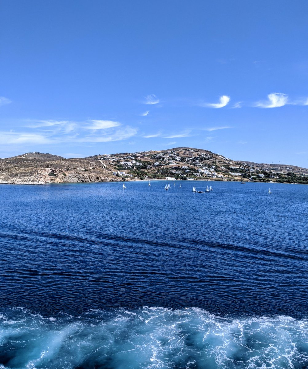 LevintheMed's tweet photo. In these short dark days, I try to remember #Greek summer. For #BlueMonday, nothing beats the #Aegean! ☀️🌊⛵ 🇬🇷
Here are a few shots to brighten your January day, taken last July around the #Cycladic islands of #Paros & #Antiparos.
#SCIP2020 #bluemonday2021 #sail #Archaeology https://t.co/QGweDFCBGe