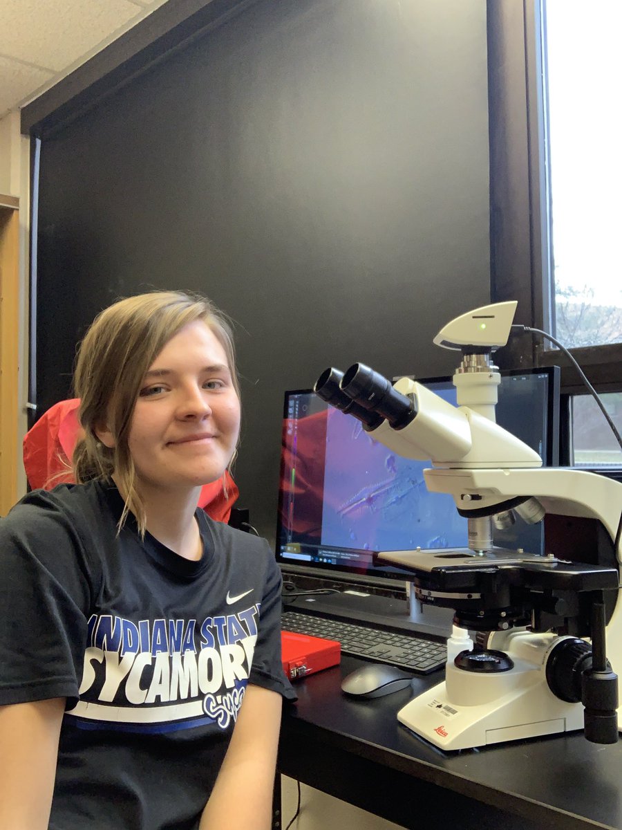 AddisonBlaydes's tweet photo. Tomorrow officially begins a new journey, the start of my Masters program at ISU! Looking forward to delving into the tiny world of diatoms every day! Excited to share this with you all! #diatoms https://t.co/U9WeYwuOOU