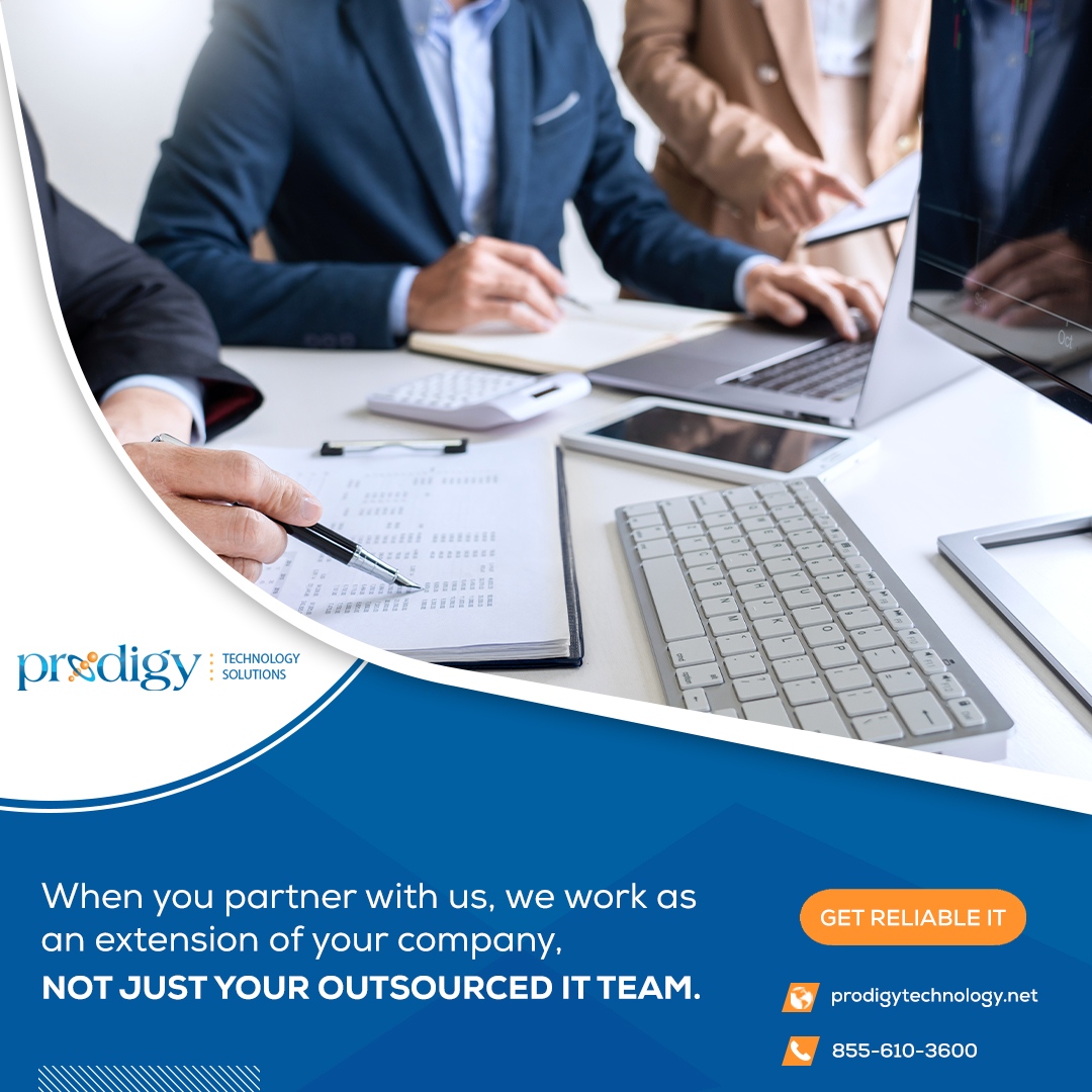 ProdigyTechIT's tweet image. That means we’ll keep you and your employees in sync every step of the way to ensure a synergetic relationship that enables both you and us to grow.
Contact us today or learn more by visiting prodigytechnology.net
.
.
.
.
#cybersecurity #safedata #ProdigyTechnology