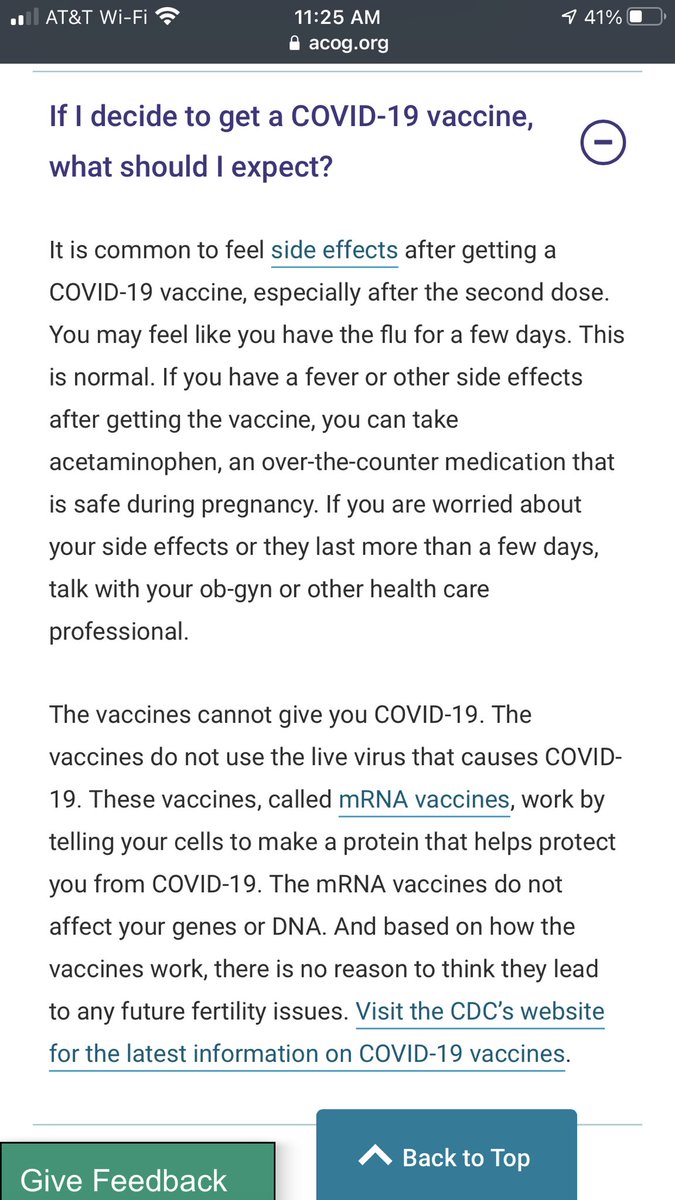 Twitter is amazing! Because of y’all the person decided to sign up for vaccine in South Dak!! ACOG says: safe for breastfeeding & those trying to become pregnant. Pregnancy + vaccine, see below. Rec acetaminophen for fever. ACOG rec:  https://www.acog.org/en/Womens%20Health/FAQs/Coronavirus%20COVID-19%20Pregnancy%20and%20Breastfeeding