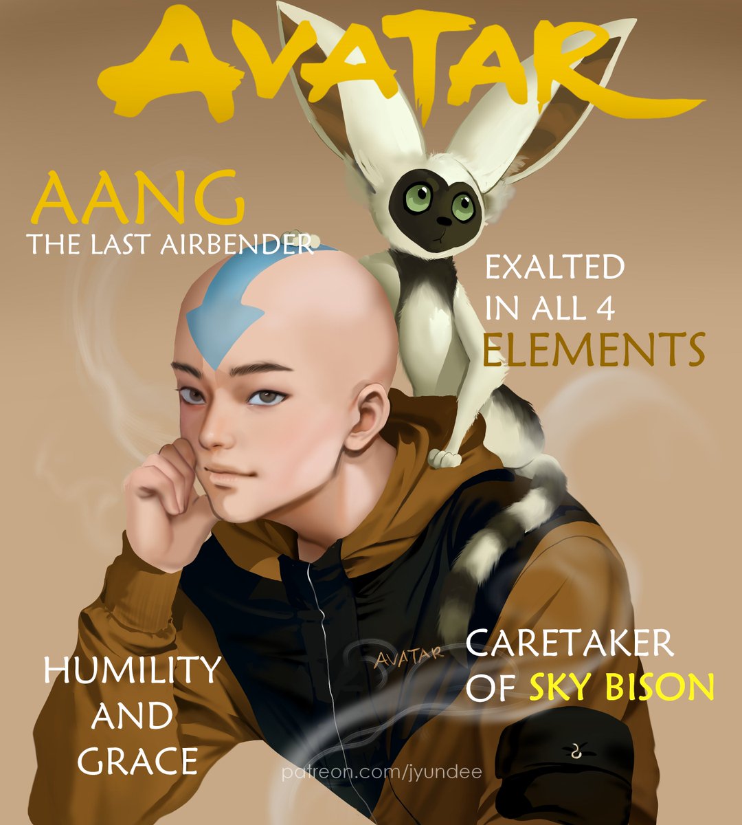 jyundeeARTs's tweet photo. ATLA as magazine covers https://t.co/J4QFVEyUnl