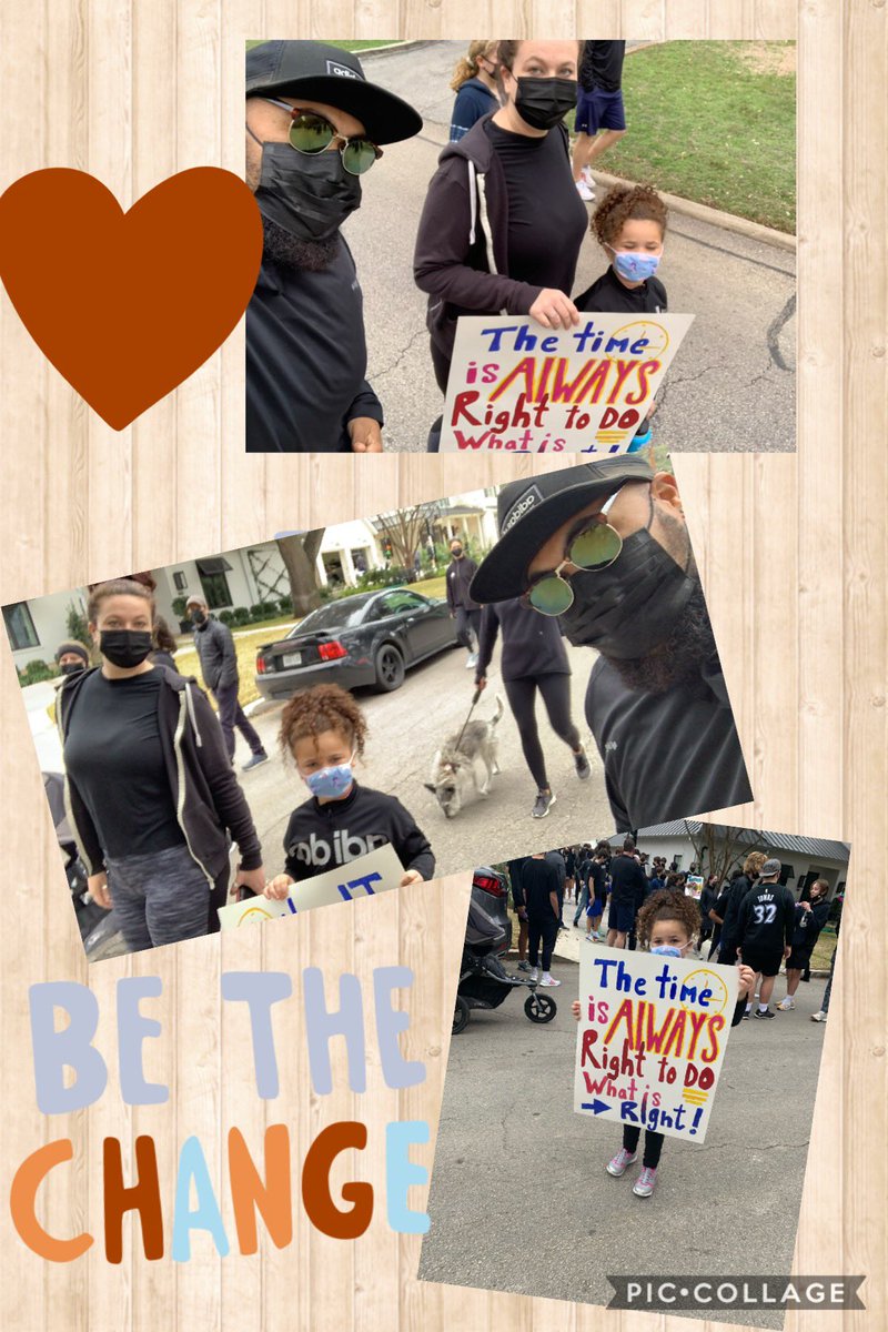 MKrob25's tweet photo. Thankful to be up and moving around again today, even if I’m slow. Even more thankful to be able to participate in this student lead march honoring Dr. King. Be the change! https://t.co/NGmYneaFC1
