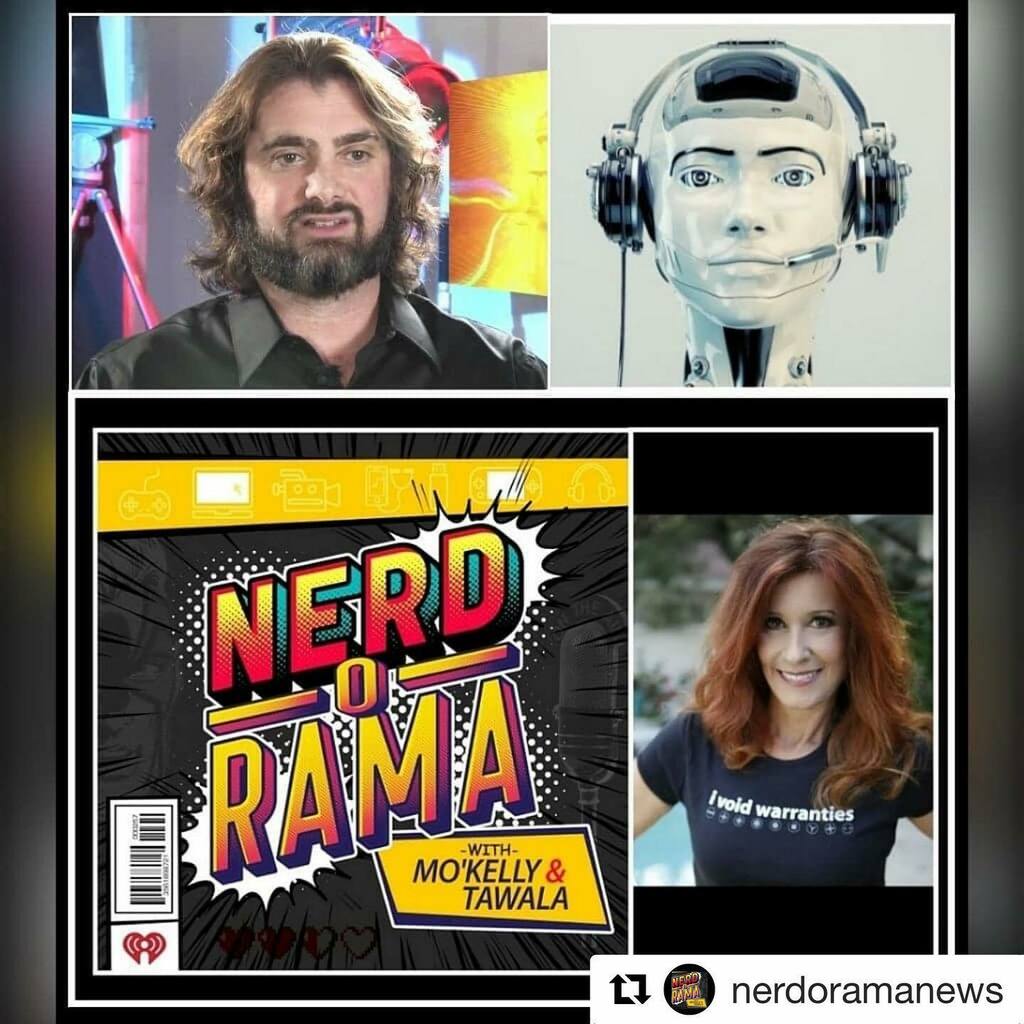 FonHDavis's tweet photo. #Repost @nerdoramanews
・・・
#ICYMI ~ On Thursday's ALL NEW #NerdtasticallyNewsworthy episode of #NerdORama we welcomed #Dr_Harry_Kloor & his humanoid avatar robot #BeOmni … PLUS – @marshacollier has the lates tech news straight from @ces 2021 in a bra… https://t.co/2G411t7ADp https://t.co/2cHfCnE772